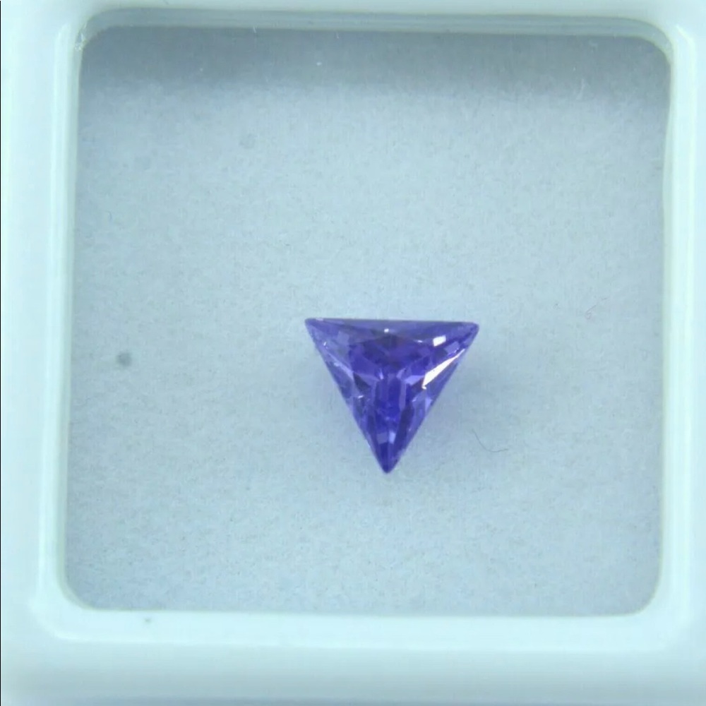 Natural Trillion Cut Blue Tanzanite 1.28CT